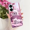 6.59'' Чехол для Xiaomi Poco X8 Pro 5G Чехол Прозрачный Модные Цветы Милый Кот Крутой Расписной Мягкий Корпус 2511FPC34G