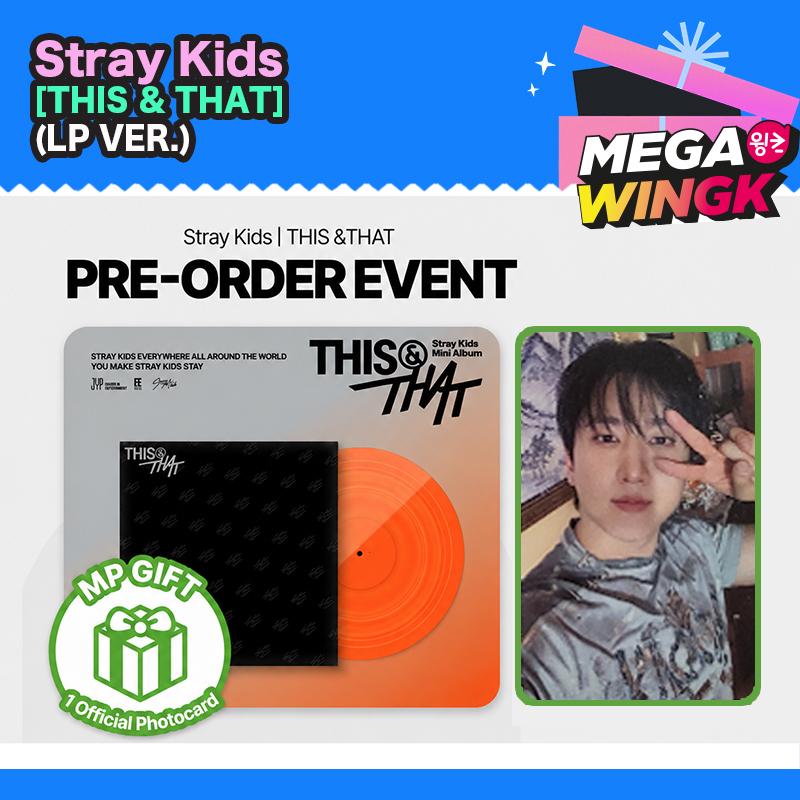 Stray Kids THIS & THAT LP Версия. – Корейский чарт [POB MUSICPLANT / Выбор участника]