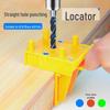 Multifunctional ABS Plastic Woodworking Hole Locator and Drill Bit Tool
