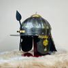 Hussar Helmet with Stand, Medieval Imperial War Helmet, Ottoman Empire,