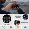 LIGE GT4 Original Smart Watch HD Full Touch Screen Multi-function Bluetooth Call Health Monitoring Sports Fitness Smart Bracelet Waterproof Men Watch