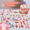Simulation Dentist Box Kid Stethoscope Doctor Set Nurse Tools Bag Toys  Cosplay Party