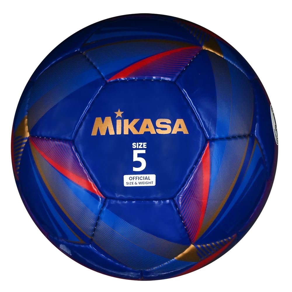 MIKASA Футбольный мяч 5 Сертифицированный мяч Футбольной ассоциации Японии Школьный Ручная работа Темно-синий Рекомендуемый Внутреннее давление Нет. (Для