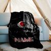 240Gm2 Outdoor Customize Your Name Blanket Comfortable Soft Lightweight Allseason Multipurpose Blanket For Travel Camping Picnics Sofa Office Bed