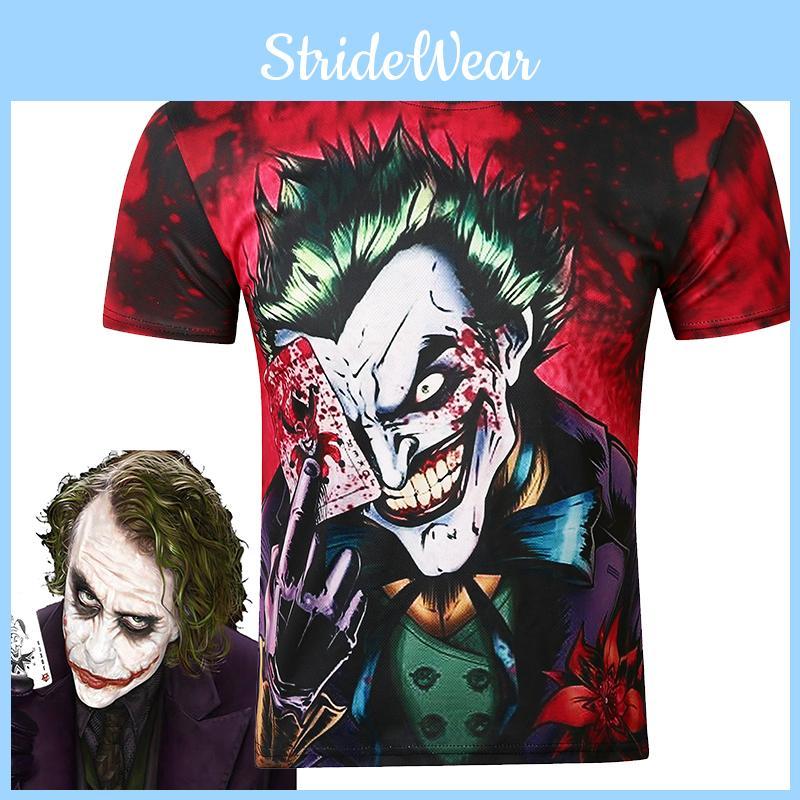 The Dark Knight Joker Batman 3d Printed Tee Soft Breathable And Easy To Clean