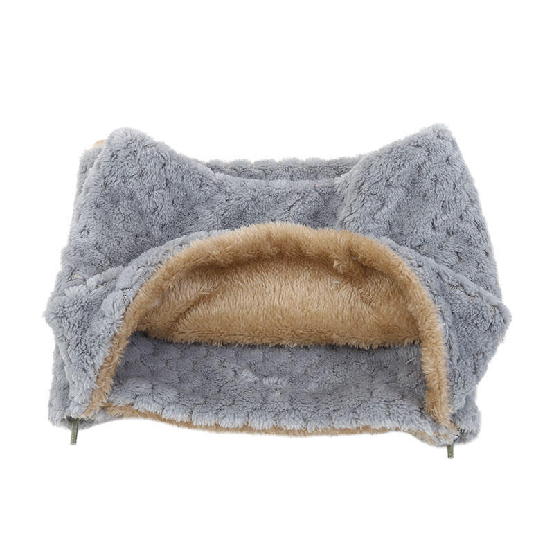 Гамак для домашних животных, сахарный планер для небольших животных, плюшевая теплая кровать для хомяка, домик-гнездо, спальный мешок, подвесные кровати на дереве, товары для мелких животных