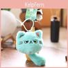 Плюшевый брелок для кошки, игрушка из супермягкого короткого плюша для детей и коллекционеров
