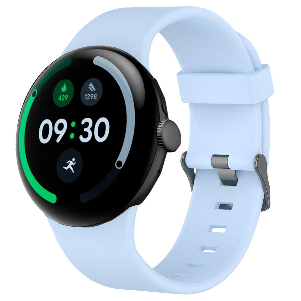 Классический ремешок с пряжкой, совместимый с Google Pixel Watch 4 45 мм, дышащий спортивный ремешок, подходящий для Google Pixel Watch 3 45 мм