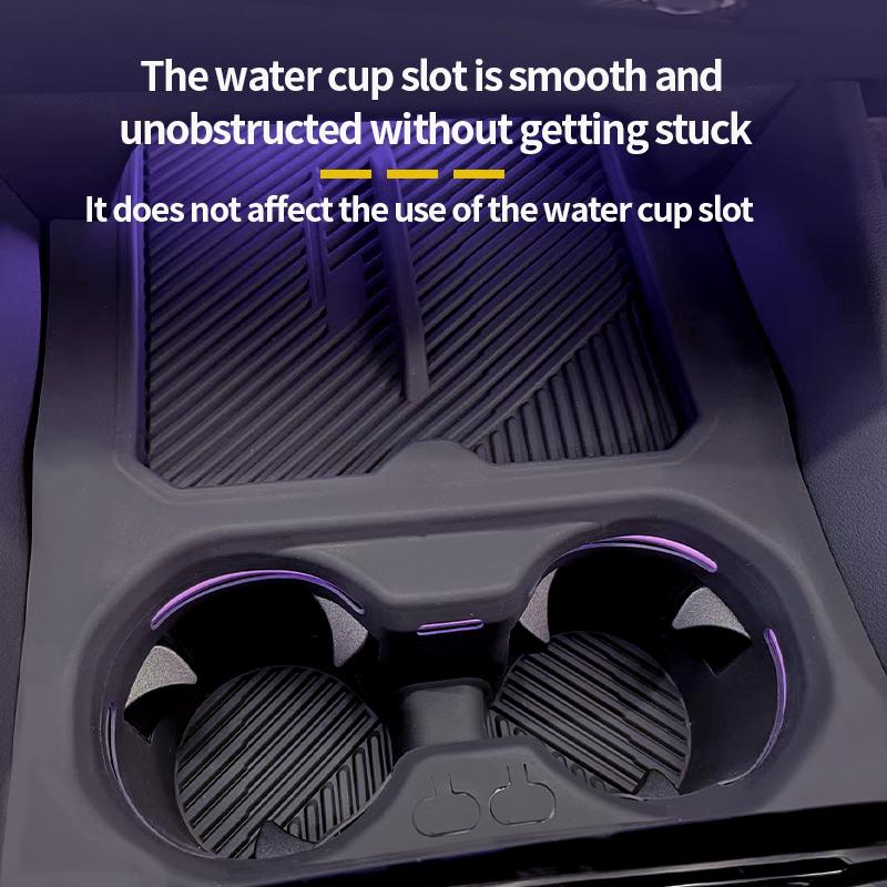 For BMW 5 Series i5 G60 2024-2025 Car Central Control Silicone water coaster protective cover Automotive interior products