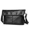 Сумка-мессенджер на плечо 5 Business PU Leather [UNISOUL] Мужская, Через плечо, Карманы, Повседневная, Черная, Легкая, Водоотталкивающая, Сумка, Сумка,