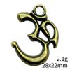 Рождественские украшения, подвески, ювелирные изделия, OM Yoga Charms, подвеска, дешевые вещи, подвеска для мобильного телефона