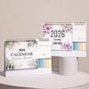 Standing Desk Calendar 2026 Aesthetic Art Calendar January 2026-Dec 2026 Planner Calendar for Organizing & Planning a 1pcs Pen