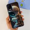 Для LG K52 2020 / LG Q52 2020 Чехол Задняя крышка Череп Дракон Крутой стиль Мультяшный Coques Мягкий черный силиконовый бампер Для LG K22 2020