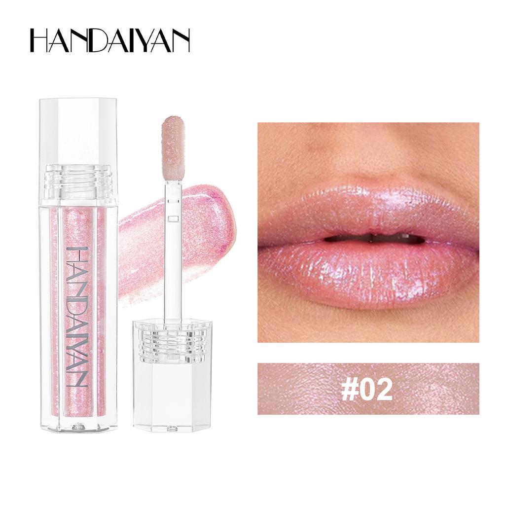 Hydrating Matte Glitter Liquid Lip Gloss , Moisturizing Transparent Plumping Lip Gloss, Tinted for Lip Care and Dry Lip,Glow Oil