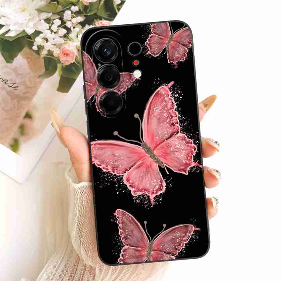 For Tecno Camon 50 4G CN5 6.78" Case Lovely Rabbit Cat Silicone Back Cover For Tecno Camon50 CAMON 50 Phone Cases Shockproof