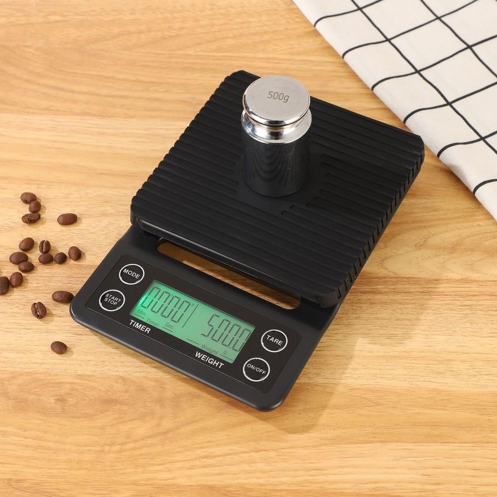 High Precision Drip Coffee Scale LCD Display Electronic Scale Kitchen Digital Scale Kitchen
