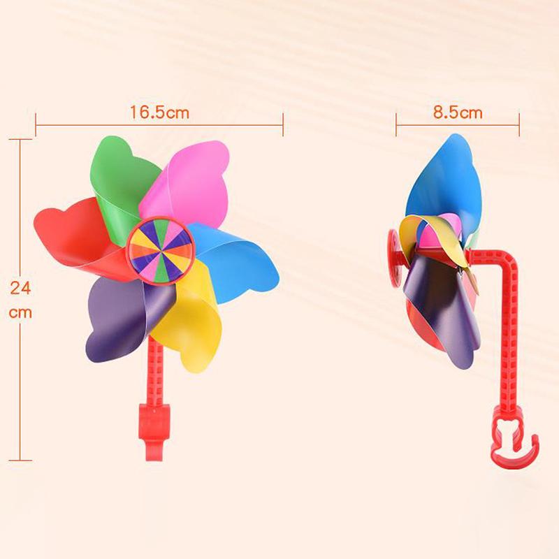 Children Bike Handlebar Pinwheel Windmill Decoration For Kid'S Bicycle Scooter