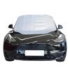 Автомобильный отражающий козырек-полоска на лобовое стекло, солнцезащитный козырек, защита от снега, льда, дождя, пыли, мороза, алюминиевая пленка, универсальный