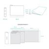 Hygienic Pad On A Roll 50cm x 80cm Green Foiled 54g Medixpro 50 pcs
