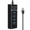 От 1 до 4 USB 3.0 HUB между мужчинами и женщинами USB-удлинитель-адаптер-разветвитель кабеля для ноутбука