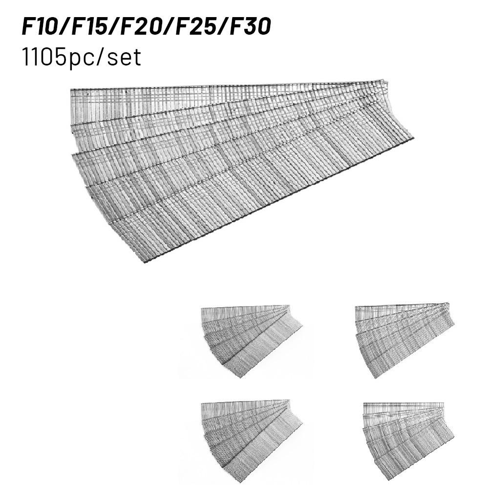 1105 шт. Скобы Гвоздики F15/F20/F25/F30 Набор для украшения мебели