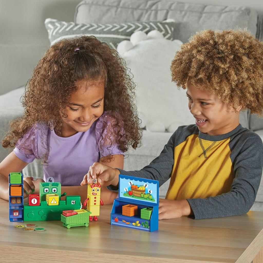 Мини-маркет Numberblocks для изучения чисел - Игра с числами, Математическая игрушка, Обучающая игрушка (96936) - Подлинный продукт