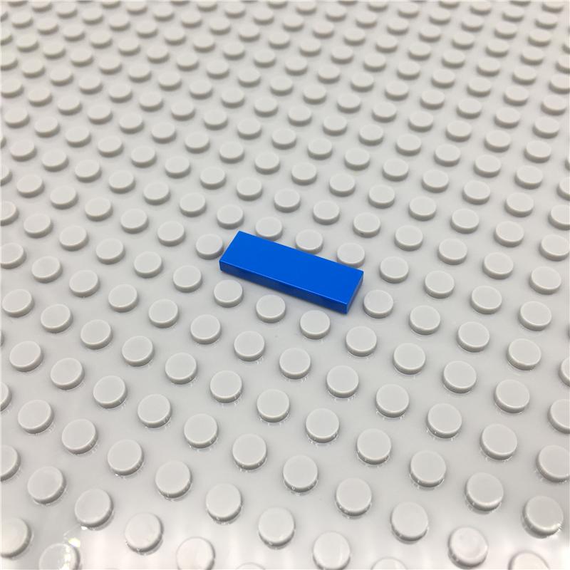 [Funbrick] 200 шт. Плитка Гладкая 1x3 Точки DIY Строительные Блоки Тонкие Образовательные Игрушки Детский Размер Совместимый с 63864 Bri