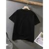 European sizes 1 Boys' Short-Sleeve T-Shirt with Creative Digital 67 Print Design, Suitable for Spring/Summer Casual and Sportswear