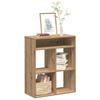 VidaXL Bookcase Artisan Oak 66x31x80 Cm Engineered Wood, Storage Cabinet, Storage Shelf, Unit of 860300