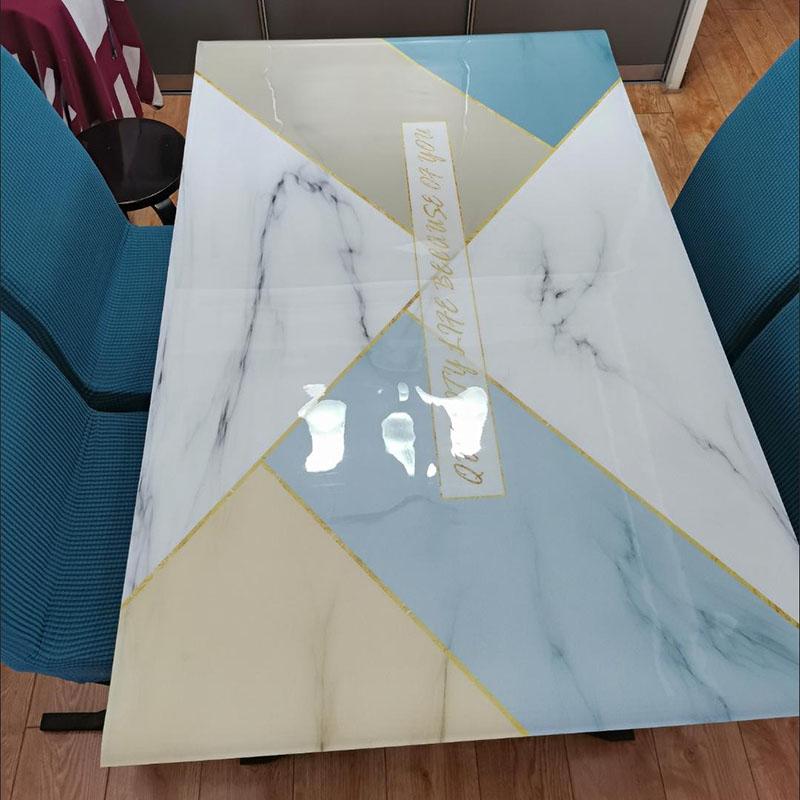 1pcs PVC Printed Table Cloth Waterproof Kitchen Oil-Proof Table Mat Oil-proof Anti-scalding Coffee Table Party Rectangular Table Cover