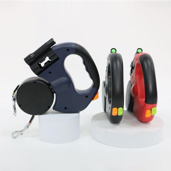 Двойной выдвижной поводок для собак, двухголовый выдвижной поводок для прогулок, не допускающий запутывания, трос для двух собак весом до 50 фунтов