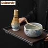 Japanese Matcha Set Safe Bamboo Whisk Teaspoon Tea Sets Indoor Beverage Shop Tea-making Tea Bowl Tools Tea Ceremony Accessories