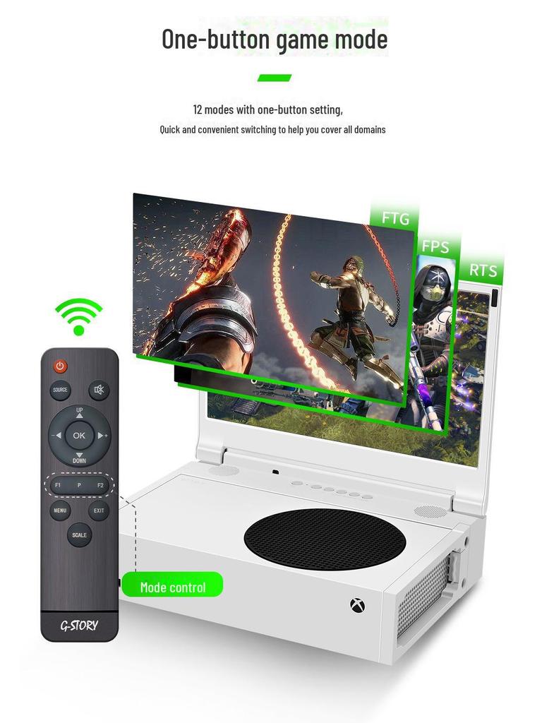 Портативный игровой дисплей GSTORY для Xbox Series S — встроенный внешний экран