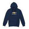 Chevrolet Unisex Adult Bowtie Stacked Hoodie
