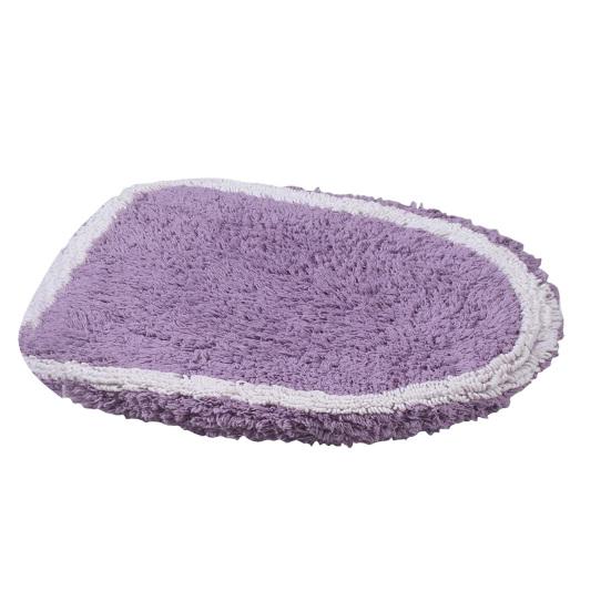 Yousheng Toilet Mat Safety Elastic Easy Installation Bright Color Toilet Cover Hotel Bathroom Decor Elastic Fit Toilet Accessory