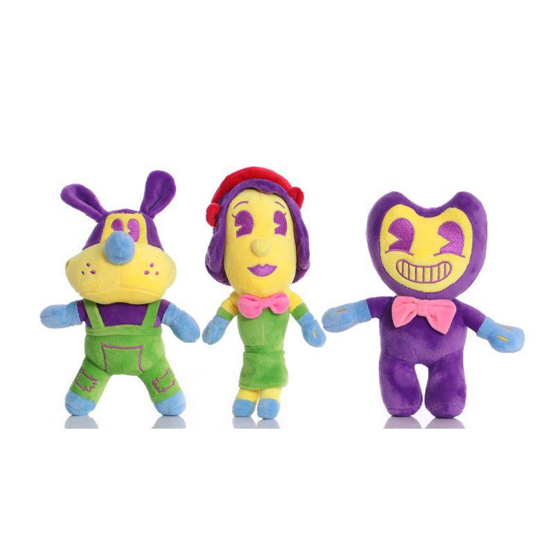 Colorful Bendy And The Ink Machine Plush Doll Figure Toy Perfect For Collectors
