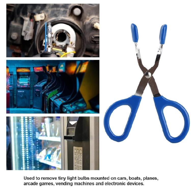 Профессиональный сверхпрочный инструмент для извлечения ламп с круглой рукояткой, идеально подходящий для деликатных задач по снятию и установке лампочек.