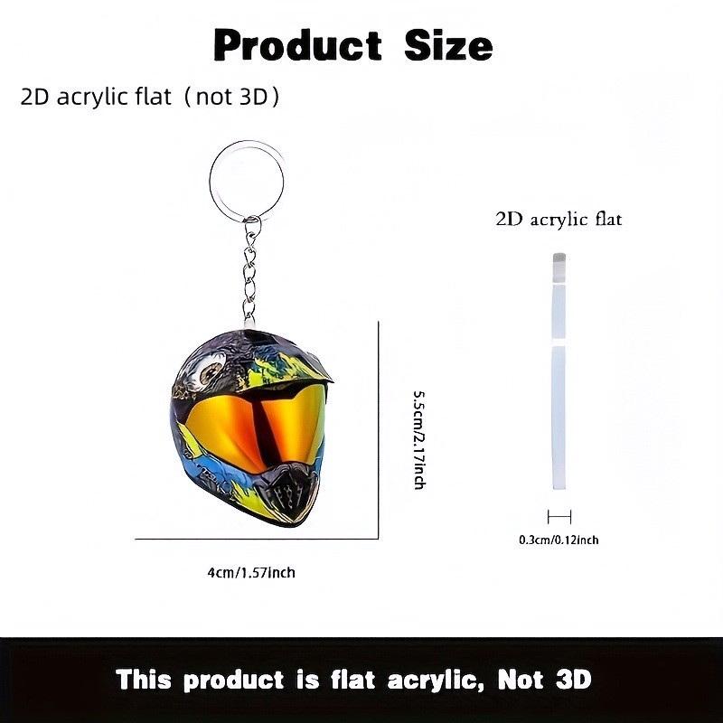 Брелок Шлем 2D Плоский Модный Стерео Мотоциклетные Шлемы Безопасность Авто Сумка Автомобильный Брелок для Ключей Брелок Подарок Ювелирные Изделия
