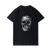 Plus Size 30 Patterns Cotton Harajuku Men T-Shirt Skull Print Tees Round Neck T Shirt Casual Tops