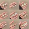 Серьги из серебра S925, ретро, французские, с жемчугом, женственность, высококлассные, нишевые, корейские, популярные