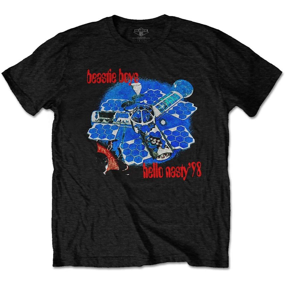 Men's Beastie Boys Hello Nasty (Back Print) Slim Fit T-shirt XX-Large Black