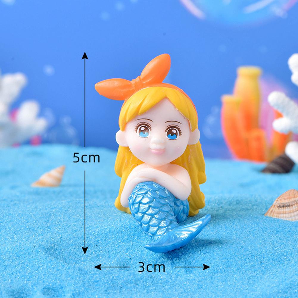 Pvc Cute Ornament Micro Landscape Creative Aquarium Fish Tank Desk Decoration Accessories Fairy Tale Theme Layout Prop