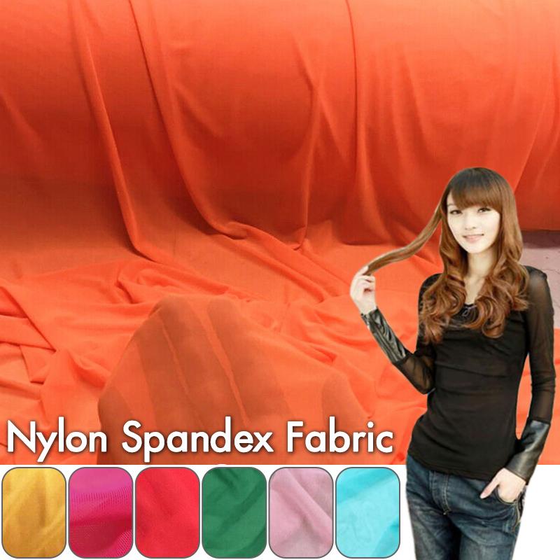 4 Way Stretch Nylon Spandex Mesh Fabric 20D Super Thin High Elastic Encrypted Tulle Gauze Net Fabric For Diy Sewing Material