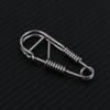 Stainless Steel Stainless Steel Wire Snap Clip Hook Carabiner Key Ring  Belt Clip