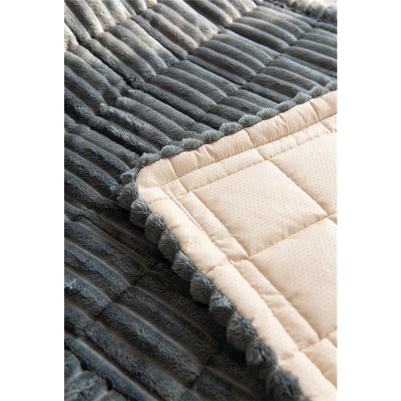 Simple Plush Sofa Cushion Non-slip Winter Thickened Sofa Cushion Warm Plush Non-slip