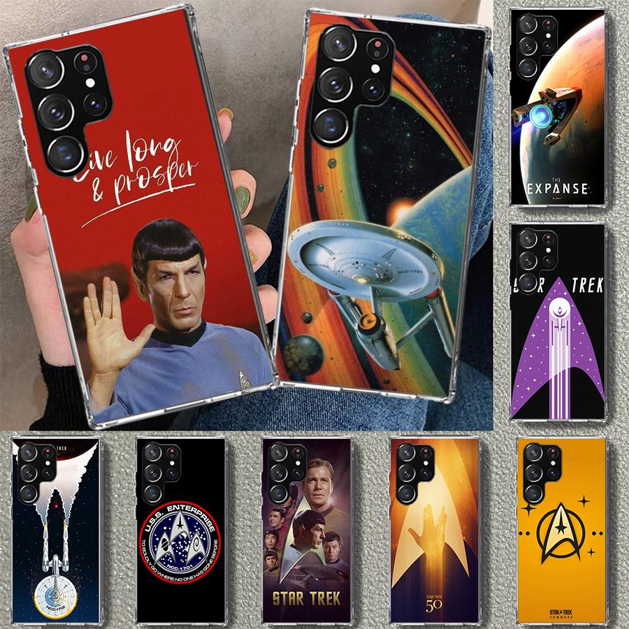 Чехол для телефона Star Movie T-Trek для Samsung Galaxy S26 S25 Edge S24 S23 Ultra S22 Plus S21 FE S20 + Арт Индивидуальный Fundas Gal