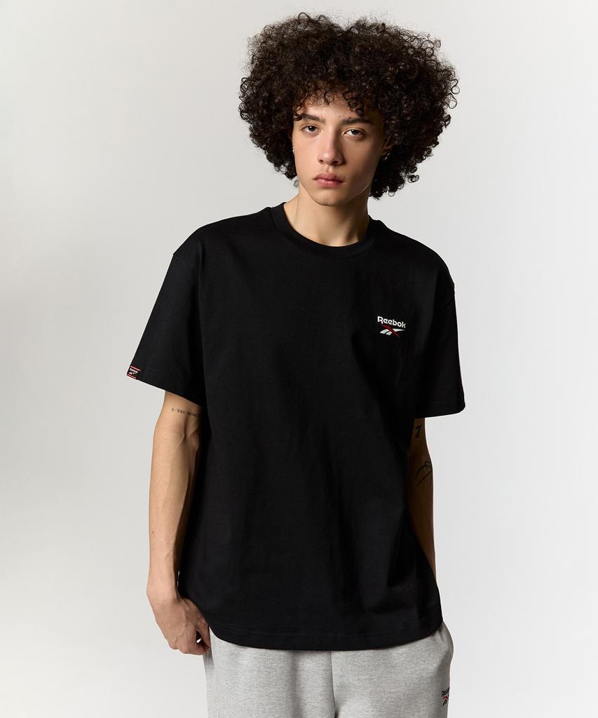 Reebok Архивная футболка - Черная