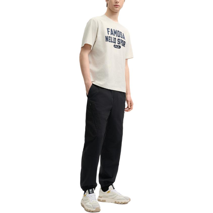 Fila Мужская футболка MILANO Светло-хаки Меланж Серый LK F11M525101F-LK