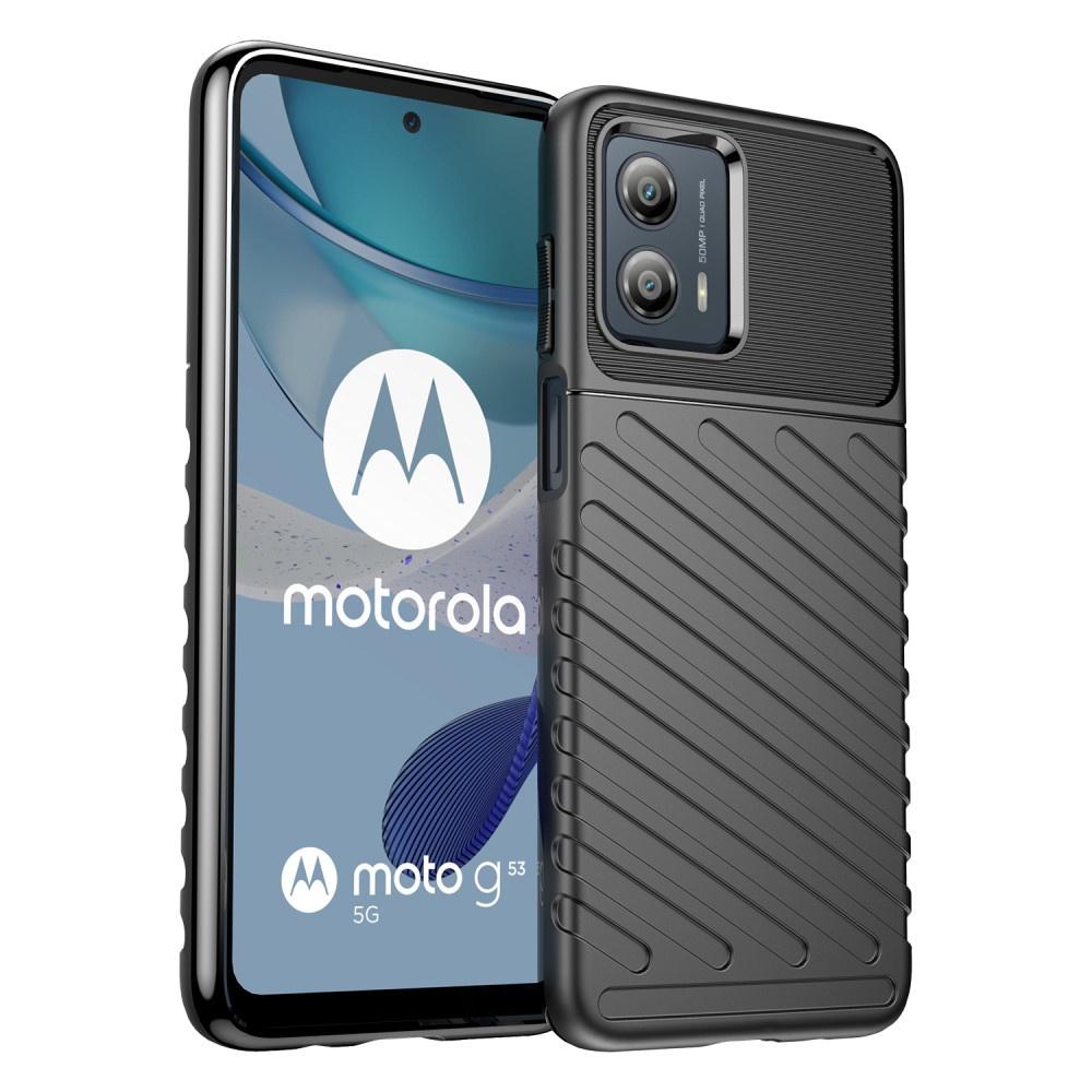 Case for Motorola Moto G53 5G, Thunder, black