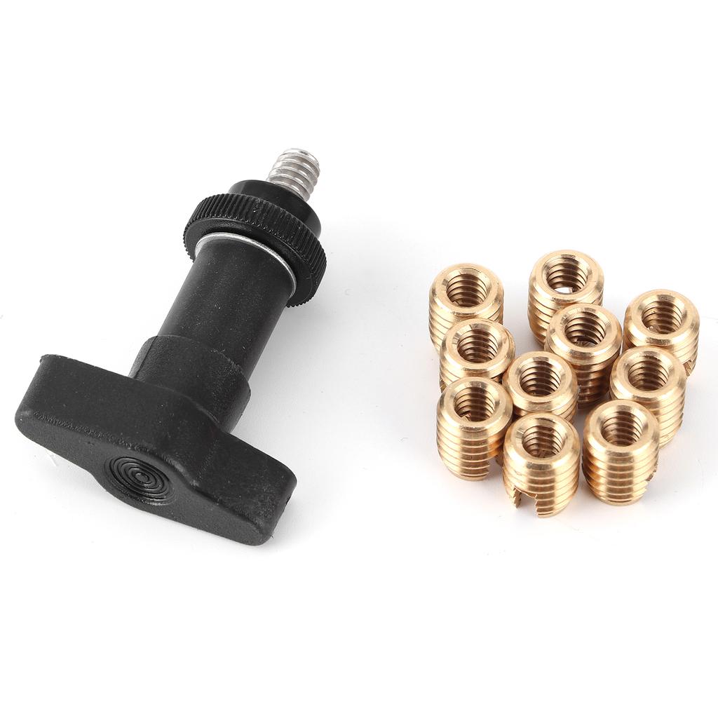 Motorcycle Fairing Insert Repair Kit Brass Bolts Screws WTHandle Installation Tool for Batwing Type